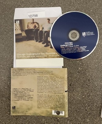 Possible Cube by Chicago Underground Trio (CD, 1999) No Case #1D798