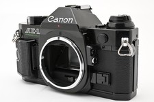 Exc 5 Canon AE-1 Program Black 35mm SLR Film Camera Body From JAPAN