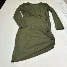 MICHAEL Michael Kors Olive Long Sleeve Dress