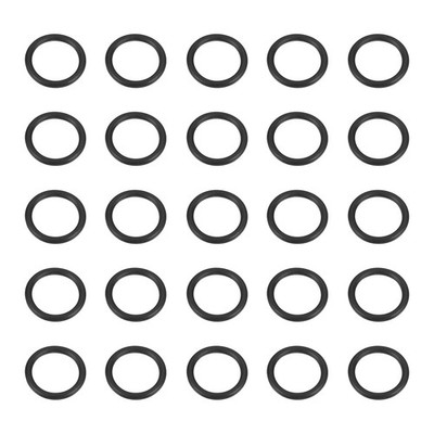 50pcs Nitrile Rubber O-Ring 17 x 13 x 2mm Metric Buna-N NBR Sealing Gasket