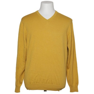 Casamoda, Pullover, Größe: M, Gelb, Baumwolle, Einfarbig, Feinstrick #qLc