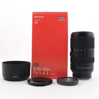 * OPEN BOX EXCELLENT * Sony E 70-350mm f/4.5-6.3 G OSS Lens
