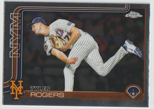 2025 Topps: Chrome Update Tyler Rogers #USC148 New York Mets