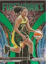 2022 Panini Prizm Sue Bird Firework Green Prizm SP Seattle Storm