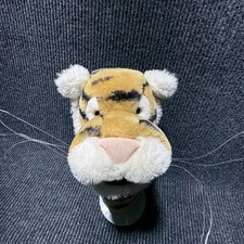 Dakin Tiger Plush Hand Puppet 10 inch Orange Striped Vintage Collectible