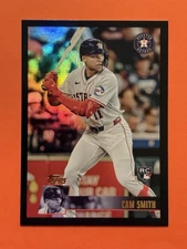 CAM SMITH (BLACK FOIL ROOKIE) 2025 Topps Archives #172 (1996 Design) ASTROS