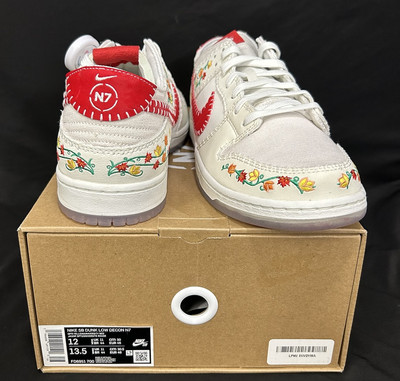 Nike SB Dunk Low Decon N7 Opti Yellow Red FD6951 700 Mens Sz 12 New In Box