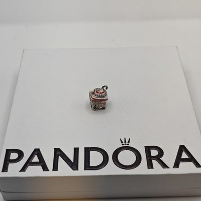 Original Pandora Charm Weihnachten Festliches Lebkuchenhaus ALE 925 792363C01
