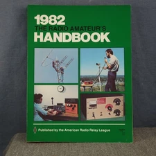 1982 The ARRL The Radio Amateurs Handbook Great Condition Front & Side View #B