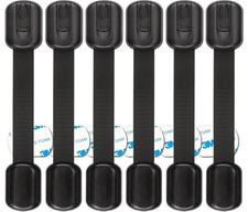 Baby Proofing Safety Cabinet Locks - Child Proof Latches for Dresser Drawer C...