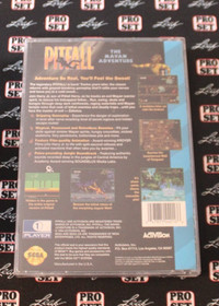 Pitfall: The Mayan Adventure Sega CD, 1994, Case, Disc, Manual - Tested!