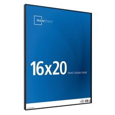 4 Pack 16x20 Front Loading Picture Frames Wall Art Gallery Modern Black Decor US