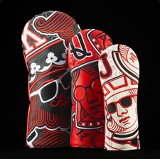 SWAG Golf CHITOWN ROYAL - STRAIGHT WOOD COVER SET - Sealed