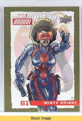 2016 Upper Deck Marvel Annual Gold Misty Knight #61 READ 4et