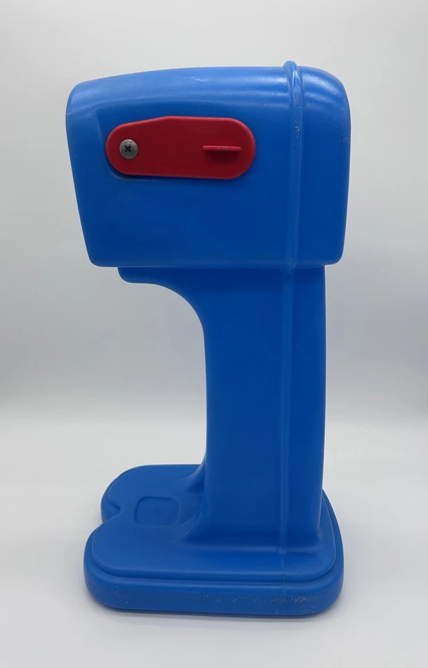 Step2 Vtg Mailbox Blue Kids Toys Pretend Play Mail Mailman Postal Step 2 - Image 4 of 4