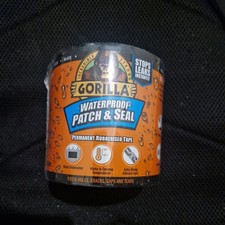 New Gorilla Patch And Seal 3 Metre Black Waterproof Strong Repair Tape