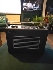 Hacker Herald Vhf  Black Radio .rp37a