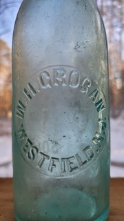 Antique W. H. Grogan Westfield NJ Blobtop Beer Bottle