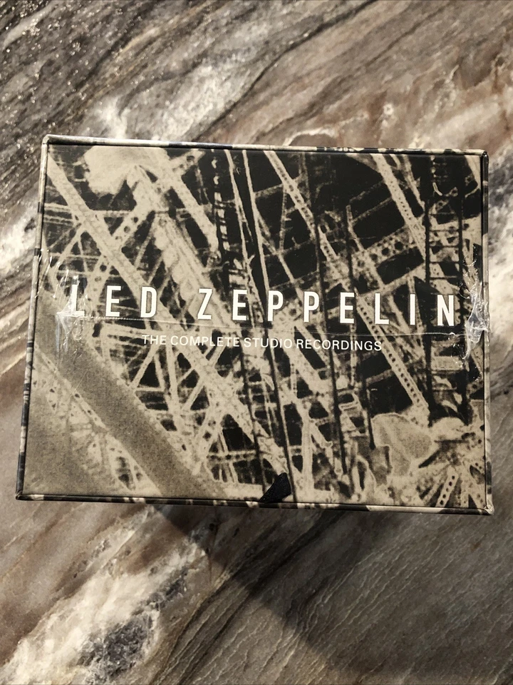 Led Zeppelin Complete Studio Recordings 1993 CD Box Set Every Album New Sealed - Image 3 of 4