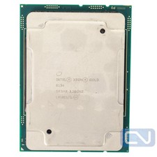 Intel Xeon Gold 6134 SR3AR 3.20 GHz 24.75 MB 8 Core LGA 3647 Fair Grade CPU