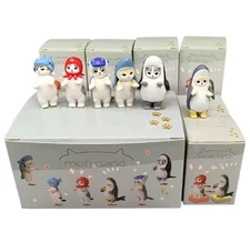 (Set of 6) New Mofusand Cat Shark Sea Figure Anime Cartoon Blind Box (6 Styles)