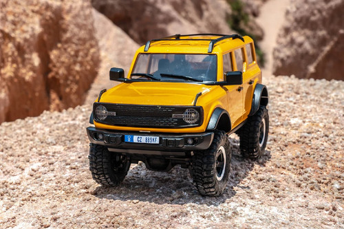 EAZYRC/FMS 1/18 Bronx/bronco 4WD RTR RC Crawler Yellow - Picture 1 of 7