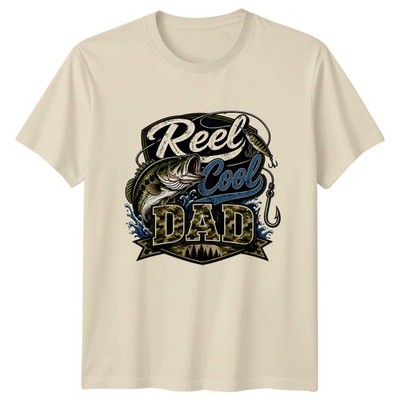 Reel Cool Dad Herren T-Shirt Barschangeln Vatertag Geschenk für Ihn