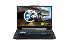 ASUS TUF Gaming laptop with a Ryzen 5‑7535HS, 16GB DDR5, and RTX 3050