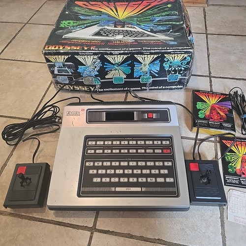 Magnavox Odyssey 2 Video Game Console, 1 Game In The Box (UNTESTED SOLD AS IS)