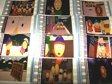 SOUTH PARK Film Cell Lot of 12 - animation collectible compliments dvd poster