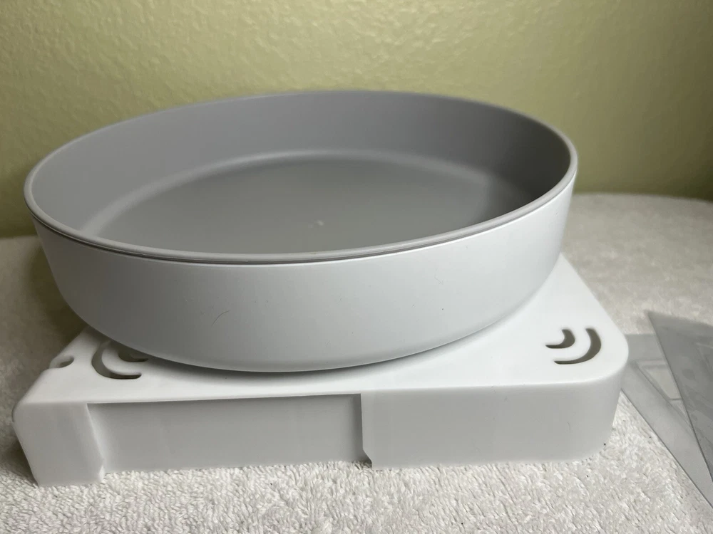 Rotating Plastic Shower Caddy with Hooks for Bathroom Corner Storage Organizer