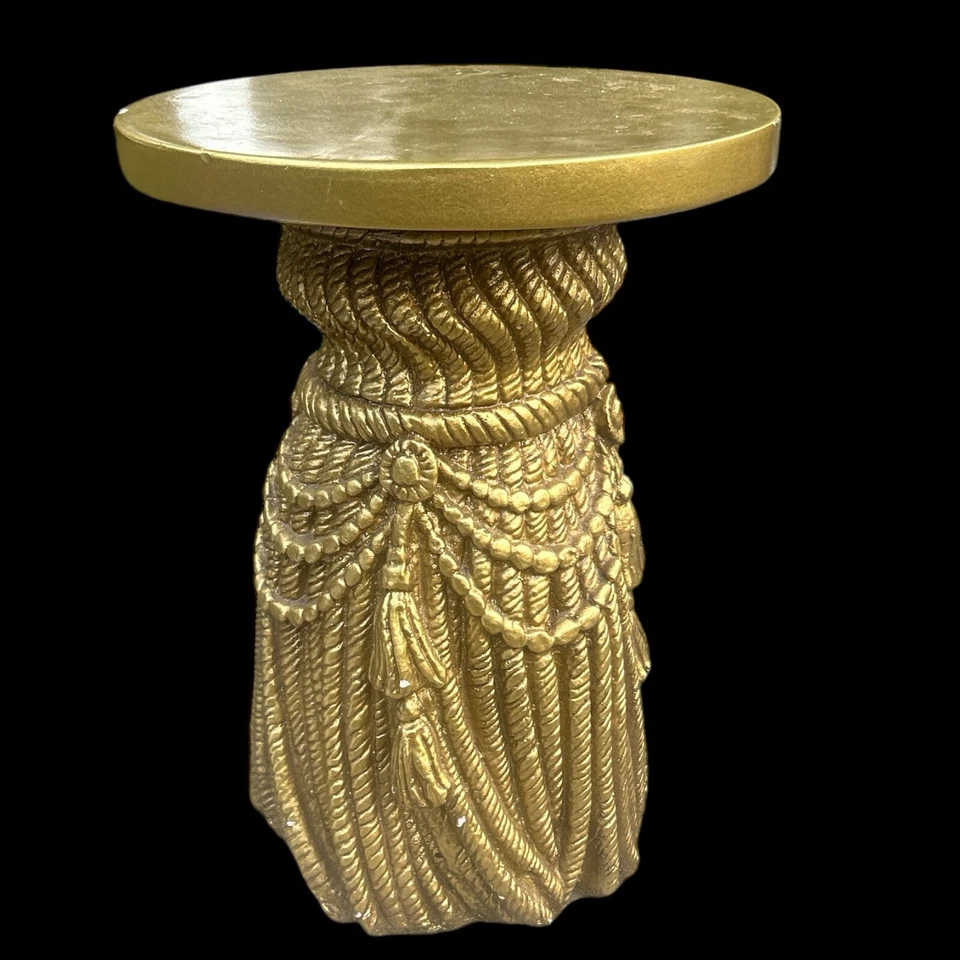 MESA DE ACENTO VINTAGE RARA HOLLYWOOD REGENCY Foto 3 de 4