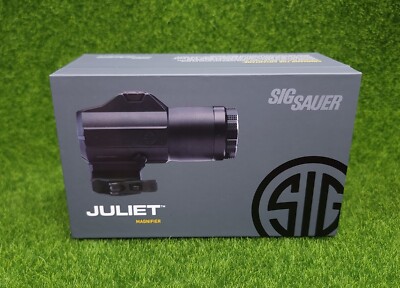 Sig Sauer JULIET3 3x24mm Magnifier w/ QR Mount - Black (SOJ31001
