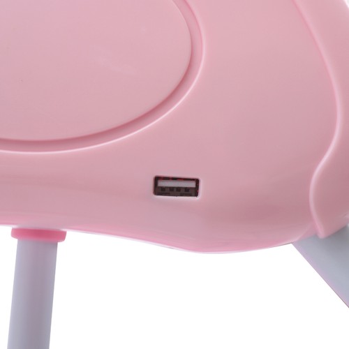 Elektrische Babywiege Babybett Automatische Schaukel Babywippe Kinderbett Rosa - Bild 11 von 17