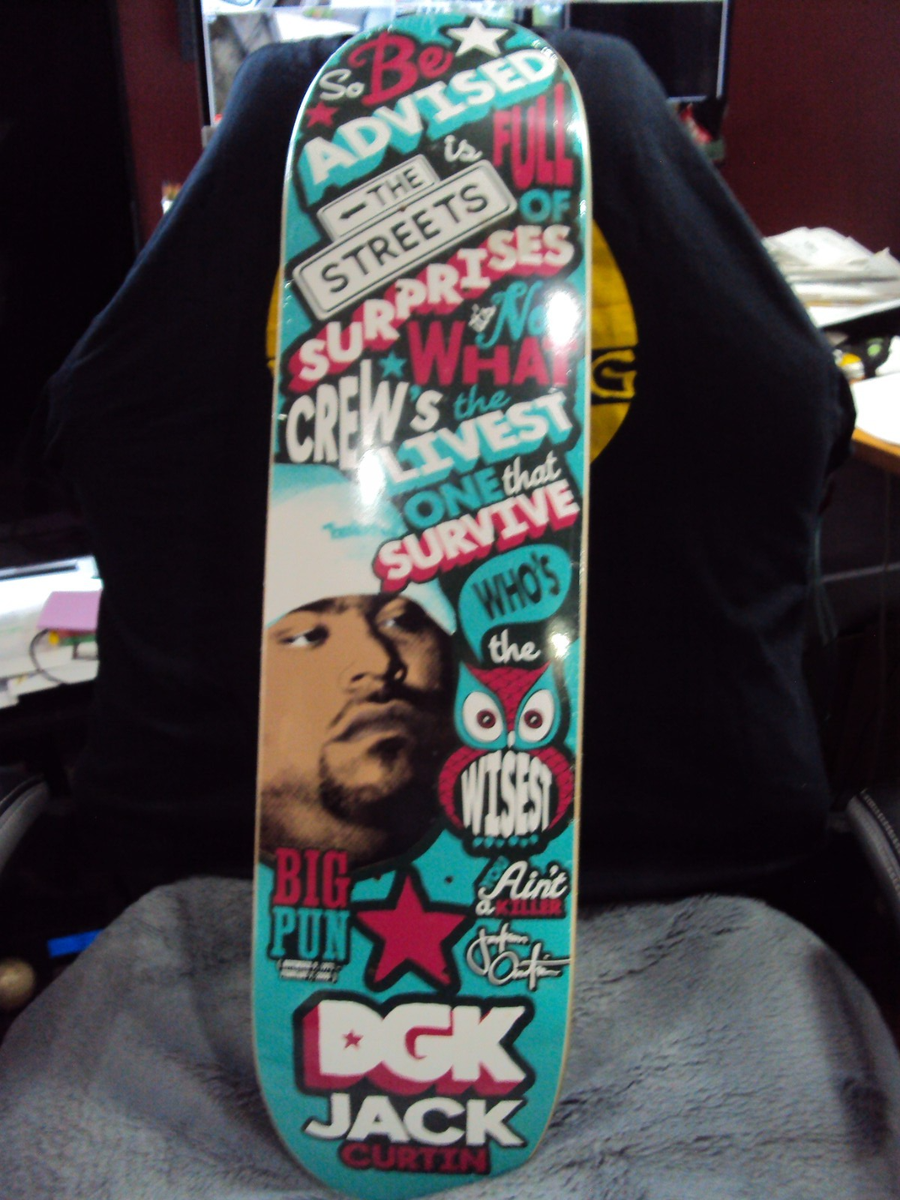 スケートボード DGK 2007 XXL Collection Jack Curtin 2007 DGK Jack