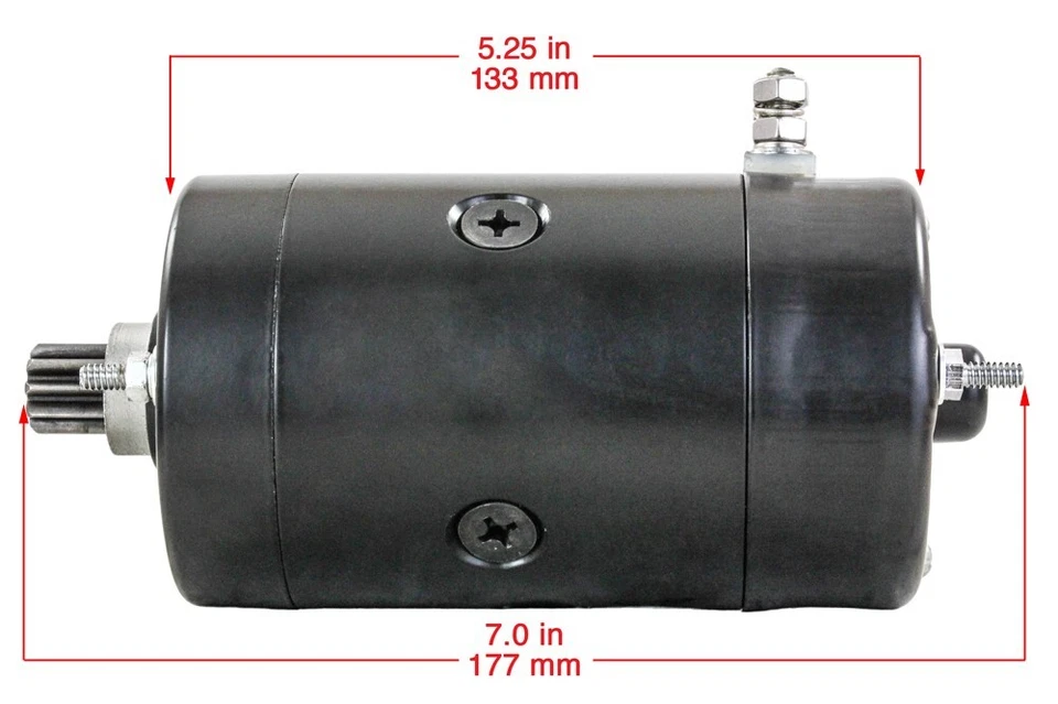 STARTER & SOLENOID FITS Harley Davidson SUPER GLIDE II FXR 1982 - 1985 31489-79B — 第 4/4 张图片