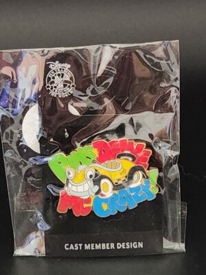 Disney DLR 2008 Create-a-Pin Benny the Cab Pins Drive me Crazy! LE 500 Pin