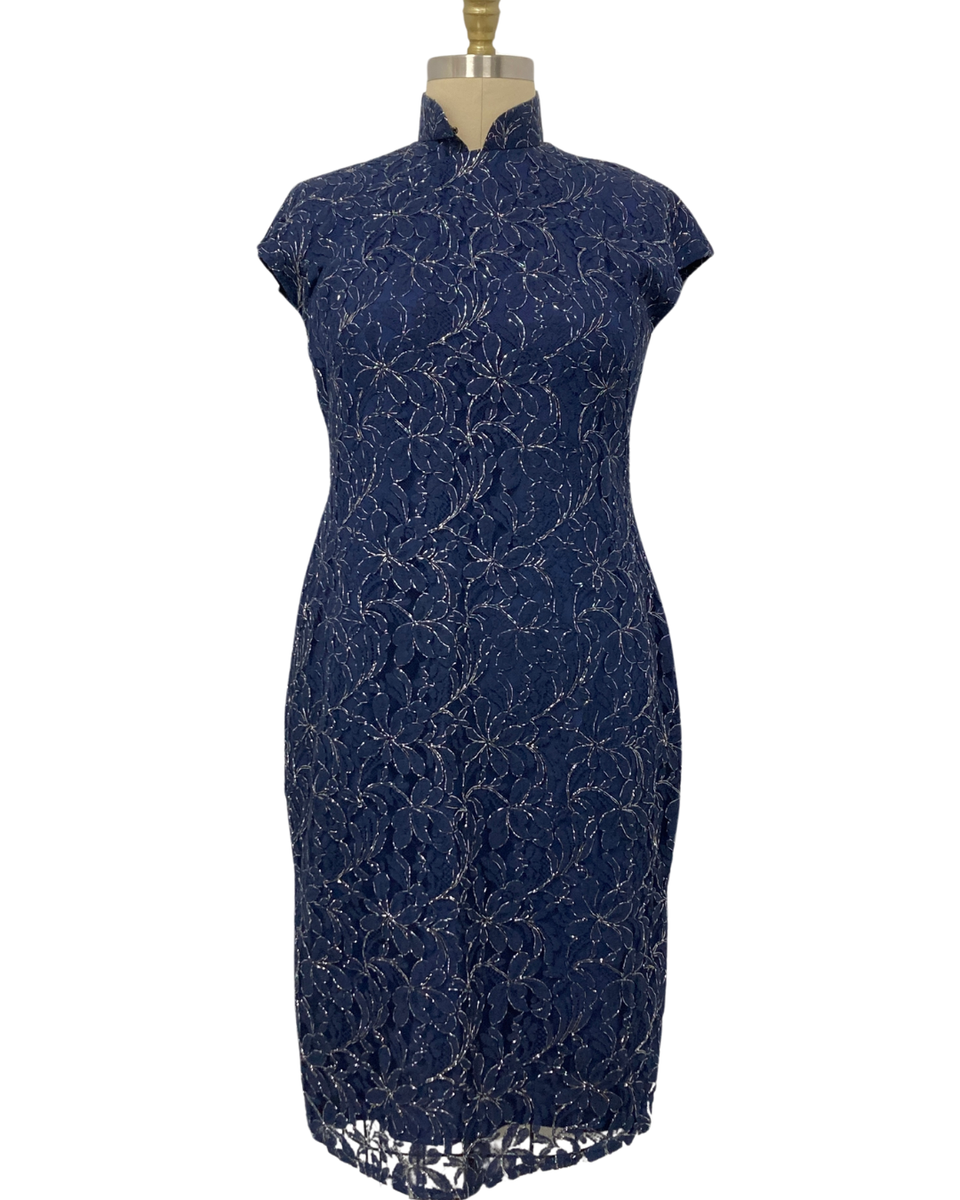 Vintage 1950s Plus Size Blue Silver Lace Dress | 1950s Volup Party Dress | Curvy | eBay Vintage 1950s Plus Size Blue Silver Lace Dress | 1950s Volup Party Dress | Curvy | eBay