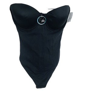 Va Bien 32e Strapless Low Back Slimming Bodysuit 1509 Black Ebay