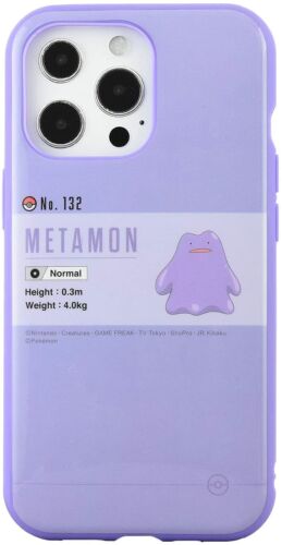 Gourmandise iPhone 13 Pro Case Cover 6.1 IIIIfit Pokemon Ditto POKE-725B Purple - Picture 1 of 2