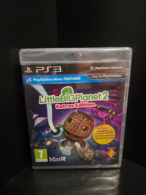 LittleBigPlanet 2 Extras Edition PS3 NEU und Sealed Little Big Planet 2 UK