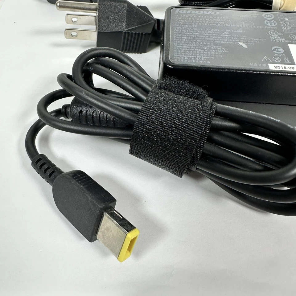 OEM 20V 3.25A 65W ADLX65NLC3A 36200607 For Lenovo ThinkPad T440s T440 AC Adapter - Image 3 of 4