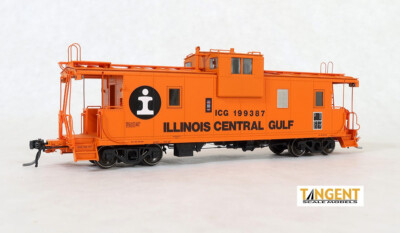 Tangent Illinois Central Gulf ICG Centralia Steel Wide Vision Caboose 60211 HO