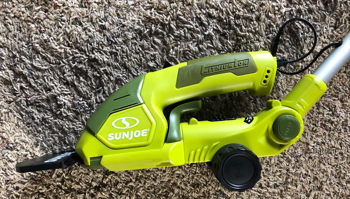 SunJoe HJ605CC Cordless Telescoping Grass Trimmer 7.2 Volt eBay