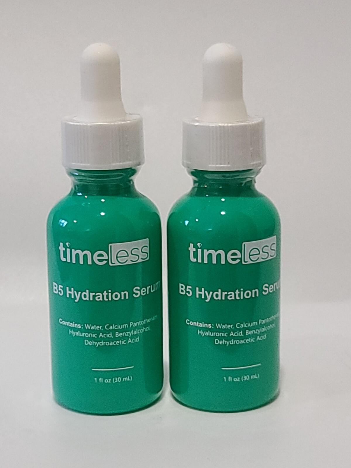 2 × Timeless Skin Care Vitamin B5 SERUM + Hyaluronic Acid 1 fl oz / 30 mL