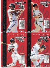 MLB SHOWDOWN 2000 1ST EDITION ATLANTA BRAVES  $.99 U PICK THE CARD $1 S/H