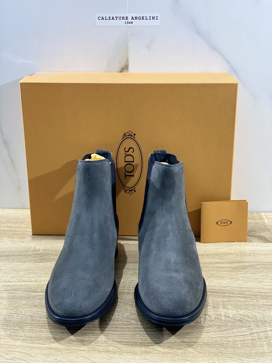 Tod S Chelsea Botte Homme Daim Goudron Luxury Hommes Botte Fait