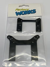 Factory Works Yokomo ZC-710 & ZC-720 Shock Towers- vtg C4 YZ10 Super Dogfighter