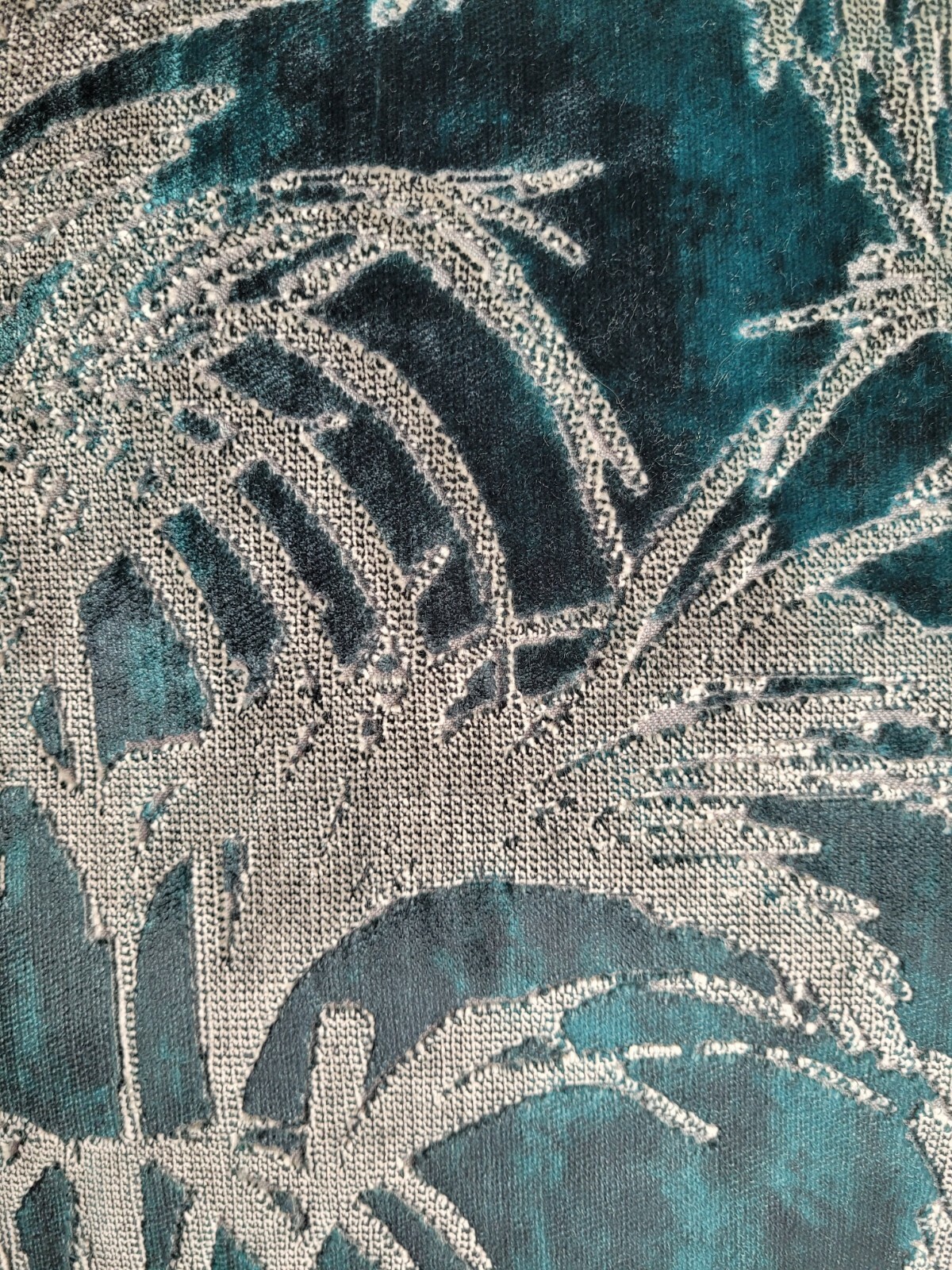 Luxury cushion cover , teal green velvet 45x45cm eBay