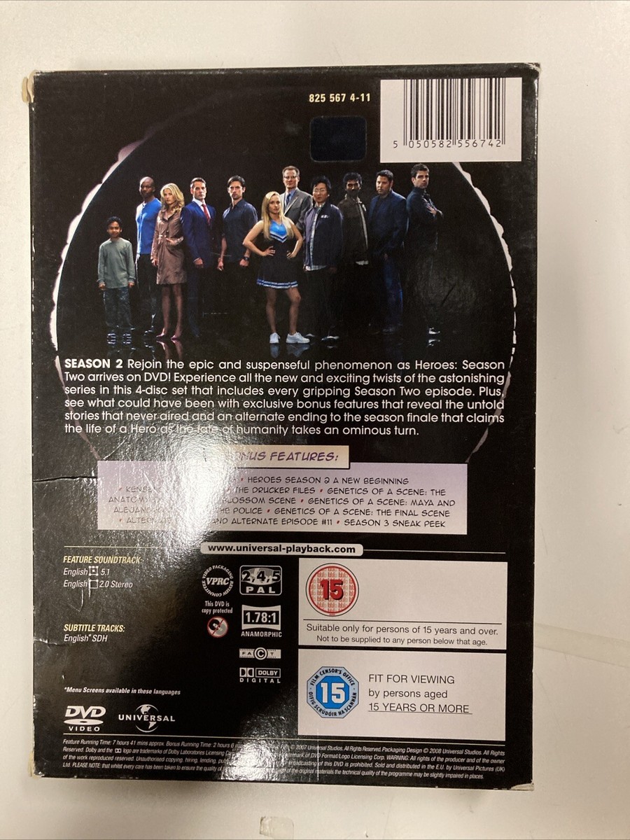 Heroes: Season 1 (DVD, 2006) 25192144264| eBay
